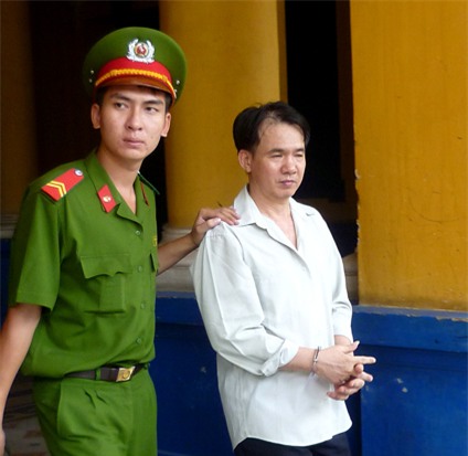 Bị cáo Nguyễn Đình Kiệt sau phiên tòa