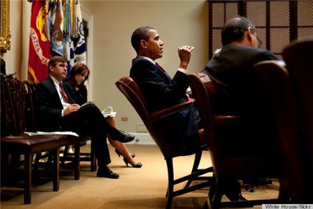 10 khoảnh khắc hồn nhiên của Tổng thống Obama
