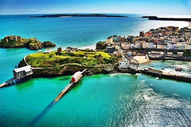 Tenby, Wales.