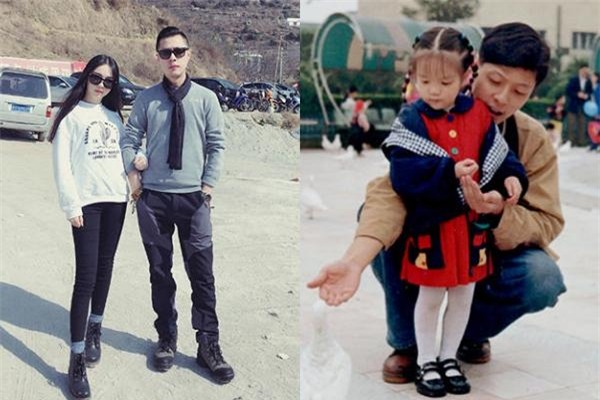 Bố và con gái của bây giờ - ngày xưa.