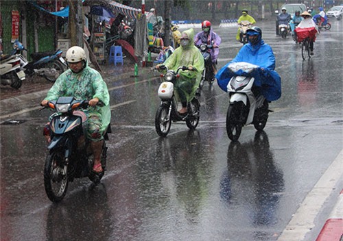 Miền Bắc sắp xuất hiện không khí lạnh kèm mưa và giông (ảnh Nguyễn Dương)