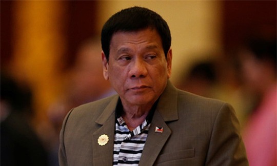 Tổng thống Philippines Rodrigo Duterte. Ảnh: Reuters