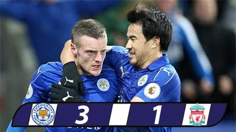 Không Ranieri, Leicester dễ dàng đánh bại Liverpool