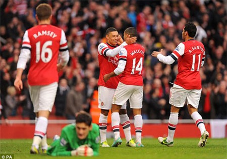 Nhìn lại chiến thắng hủy diệt của Arsenal trước Tottenham