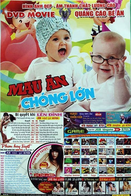 Bên dưới hình ảnh ngây thơ, trong trắng của trẻ nhỏ
