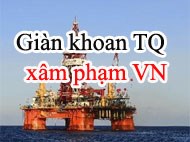 Giàn khoan TQ xâm phạm VN