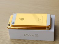 Mạ vàng iPhone SE giá nghìn USD tại Việt Nam