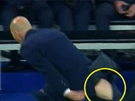 Zidane nhảy nhót tới rách quần sau pha bỏ lỡ của trò cưng Benzema