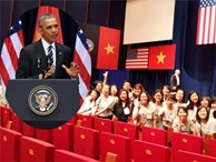 Tổng thống Obama và thông điệp “truyền lửa” tới sinh viên Việt