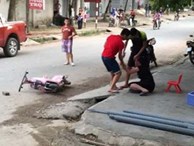 Truy sát kinh hoàng ở Phú Thọ, nam thanh niên bị chém gần lìa tay