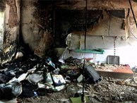 Hà Nội: Trường mầm non bị lửa thiêu rụi