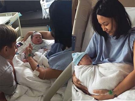 MC Thùy Minh đã sinh con thứ 2 vào hôm qua