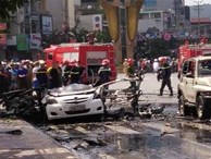 Nổ taxi ở Quảng Ninh: Hành khách tự tử bằng mìn tự tạo