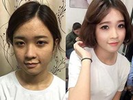 Sức mạnh của make up khẳng định:Trên đời không bao giờ có gái xấu!