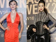 Mỹ nhân Việt gợi cảm trên thảm đỏ Vietnam International Fashion Week