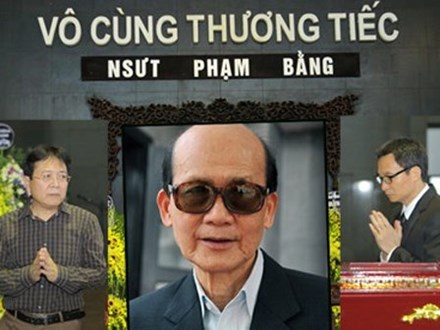 Phó Thủ tướng, Thứ trưởng viếng đám tang NSƯT Phạm Bằng