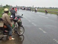Vụ mẹ đi xe SH chở con tại Thái Bình bị tử vong: Không phải do bị chém?