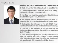 Bộ Giáo dục xác minh vụ 'giáo sư nhảy lên bàn chửi bậy'