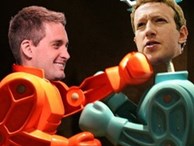 Cuộc chiến Evan Spiegel và Mark Zuckerberg tái hiện việc Steve Jobs và Bill Gates từng làm