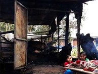Cha mẹ đi làm sớm, con 5 tuổi chết cháy trong nhà