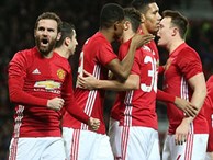 Mata và Fellaini lập công, M.U đặt một chân vào chung kết