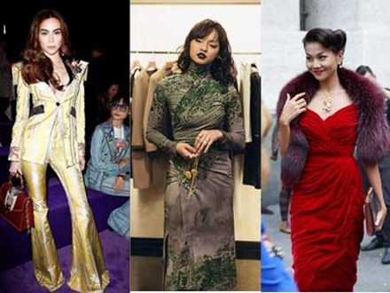 Những ồn ào quanh chuyện phong cách của người đẹp Việt khi dự show thời trang quốc tế