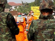  An ninh thắt chặt ở chùa Thái sau vụ tự tử phản đối bắt sư