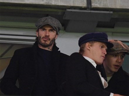 Beckham dẫn đầu dàn VIP đến xem trận Chelsea gặp MU