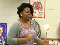Giáo viên Mỹ hát rap dạy học sinh về hệ tuần hoàn