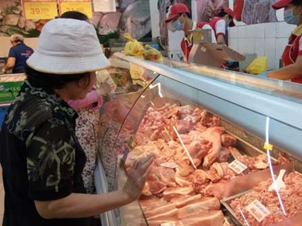  Thịt lợn ngoại nhập 27.000 đồng/kg, nỗi 
