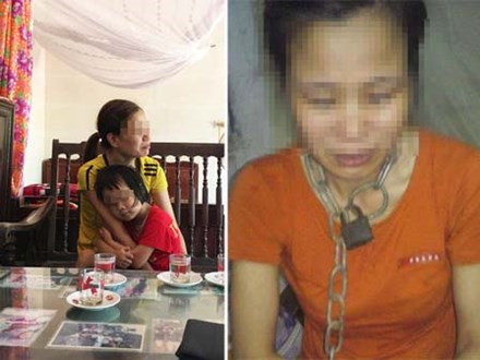 Vụ chồng xích cổ vợ ở Thái Bình: Người vợ xin để gia đình tự xử lý nội bộ 