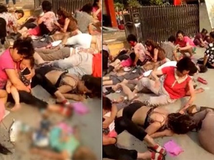 Nổ gần cổng nhà trẻ ở Trung Quốc, 7 người chết