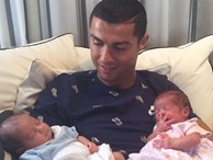 C.Ronaldo trả bao nhiêu tiền cho người đẻ thuê cặp song sinh?