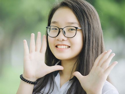 Điểm phẩy Toán 9,9 - Cô bạn sinh năm 2002 thi đỗ vào loạt trường chuyên hàng đầu ở Hà Nội
