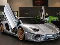 Lamborghini Aventador SV cuối cùng mang màu sơn Porsche 918 Spyder