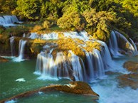 Ngắm nhìn vẻ đẹp ngây ngất của thác Bản Giốc - kỳ quan thiên nhiên tại Việt Nam 