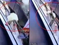 Bé gái 3 tuổi bị thương nặng vì ngã từ trên cao 4m xuống sau khi tự trèo lên tay vịn thang cuốn chơi Bé gái 3 tuổi bị thương nặng vì ngã từ trên cao 4m xuống sau khi tự trèo lên tay vịn thang cuốn chơi