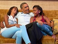 Nói không với tivi và đi ngủ lúc 8h tối - Hai nguyên tắc dạy con của vợ chồng Obama