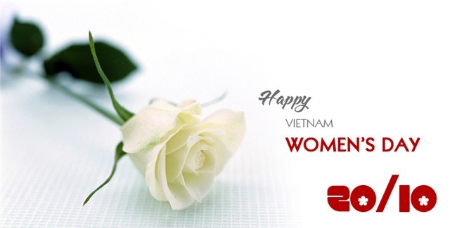Chúc mừng ngày Phụ nữ Việt Nam 20/10