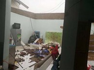 Thiệt hại đầu tiên do bão số 12: Nhiều người chết và mất tích, hàng loạt nhà tốc mái 