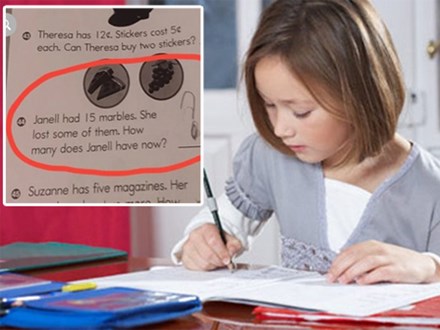Bài tập toán của bé 8 tuổi khiến phụ huynh cả thế giới đau đầu 