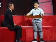 Cậu bé đọc vanh vách 'Chiếu dời đô' của Lý Thái Tổ khiến MC Lại Văn Sâm 'đứng hình'