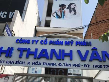 Công ty mỹ phẩm của diễn viên Phi Thanh Vân sai phạm, đóng chặt cửa khi có thanh tra