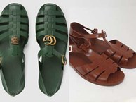 Có giá hơn 11 triệu nhưng hình như sandal của Gucci trông quá giống dép rọ bộ đội của nước ta thì phải 