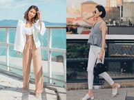 Sơmi cách điệu + quần jeans: quý cô châu Á đang khởi động mùa hè bằng combo điệu đà mà năng động này 