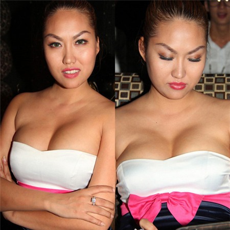 Muôn kiểu khoe ngực 