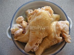 Gà hấp xì dầu đậm đà thơm ngon 7