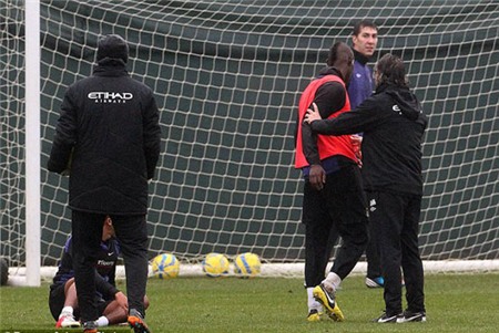 Mancini, Balotelli, Man City