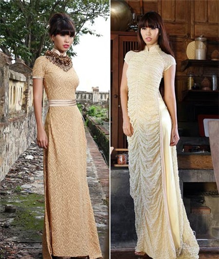 Ngắm các biểu tượng thời trang nữ tính áo dài - 13