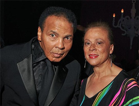 Huyền thoại Muhammad Ali và vợ
